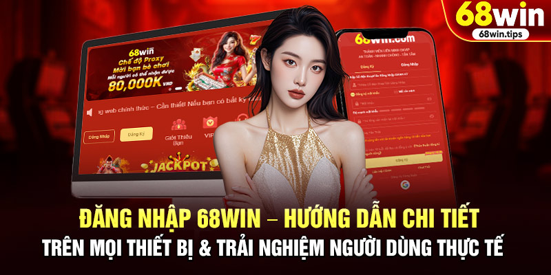 Đăng Nhập 68WIN – Hướng Dẫn Chi Tiết Trên Mọi Thiết Bị & Trải Nghiệm Người Dùng Thực Tế